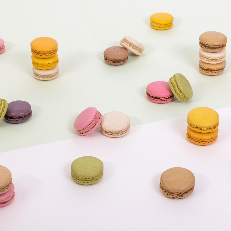 Our macaron flavours