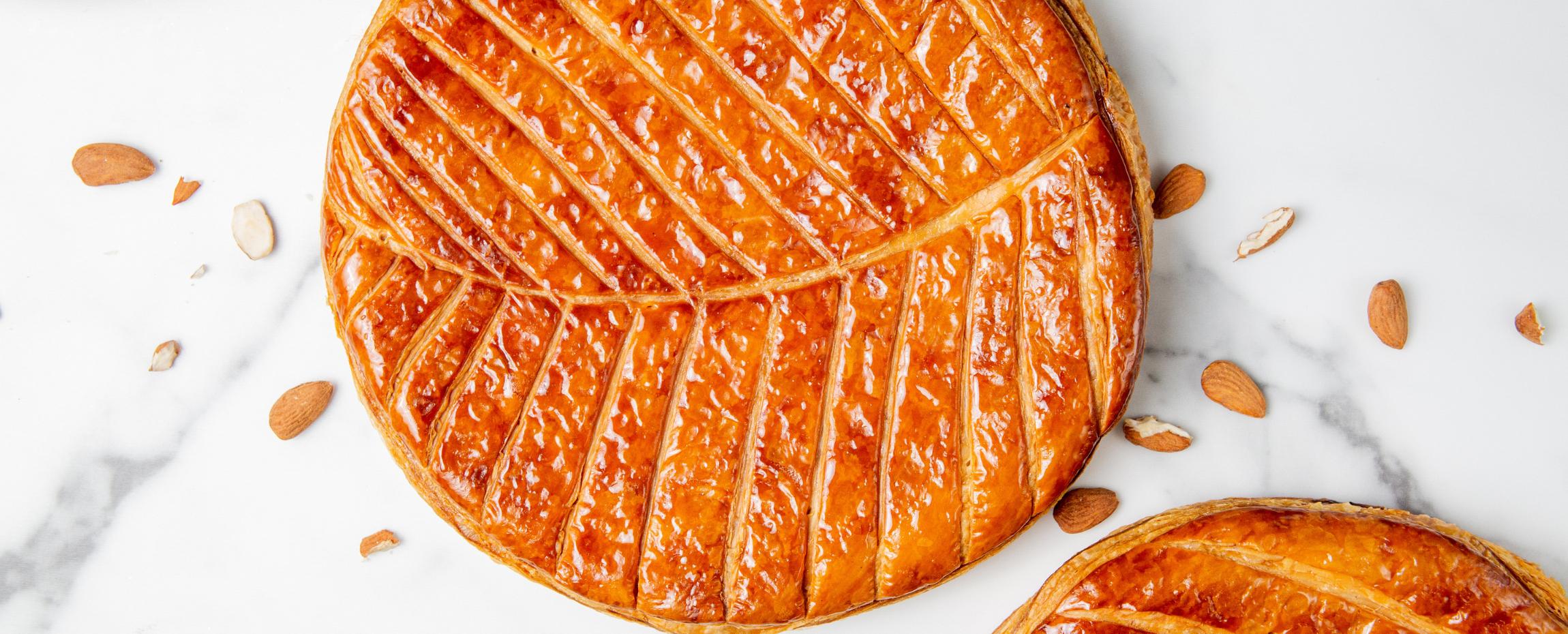 The traditional Galette des Rois